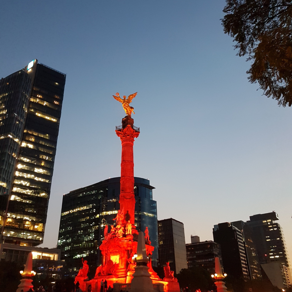 Angel de la Independencia, Mexico